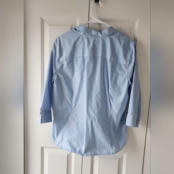 Eddie Bauer Button Up | XL | vertical stripes - Picture 3 of 3